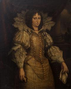 Sfumato Portrait of a Noblewoman in the Renaissance Style - 4124704