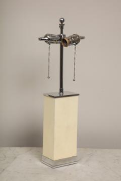 Shagreen AERO Tall Woodblock Table Lamp - 1115838
