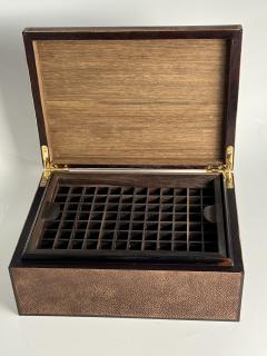 Shagreen Humidor Box - 3916436