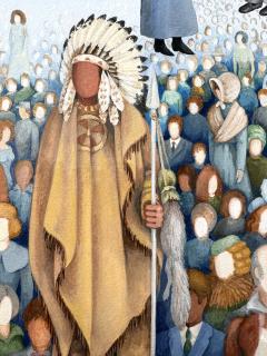 Shaleen Pedersen Surreal Landscape with Floating People - 4437042