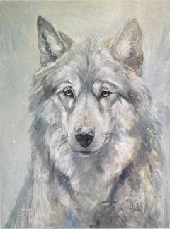 Shannon Ford WIP Wolf Portrait - 4297787