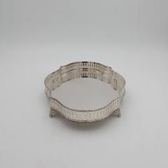 Shaped Galley Tray Silver Plate England circa 1950 - 4243096