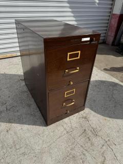 Shaw Walker Shaw Walker Faux Wood 1940s File Cabinet - 4541227