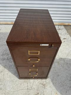Shaw Walker Shaw Walker Faux Wood 1940s File Cabinet - 4541228
