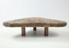 Shawn Henderson Custom Oversized Shearling Table Ottoman - 2120068