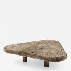 Shawn Henderson Custom Oversized Shearling Table Ottoman - 2120813