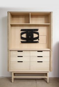 Shawn Henderson Custom White Oak TV Cabinet - 2328091