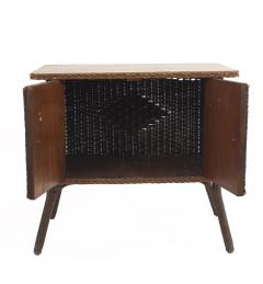 Sheboygan Fibre Furniture American Mission Style Wicker Commode - 4161674