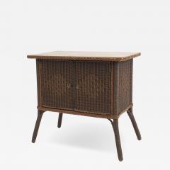 Sheboygan Fibre Furniture American Mission Style Wicker Commode - 4166431