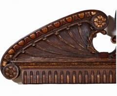Shell Carved Mahogany Headboard - 4360247