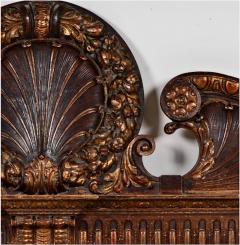 Shell Carved Mahogany Headboard - 4360249