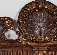 Shell Carved Mahogany Headboard - 4360250