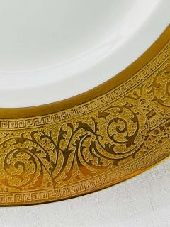 Shelley dining plates with Gold Trim Set of 12 - 2889262