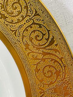 Shelley dining plates with Gold Trim Set of 12 - 2889263