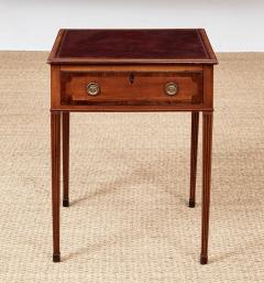 Sheraton Leather Topped Table - 4335069