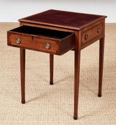 Sheraton Leather Topped Table - 4335071