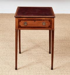 Sheraton Leather Topped Table - 4335072