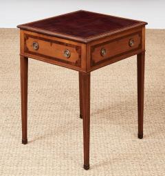 Sheraton Leather Topped Table - 4335073