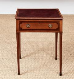 Sheraton Leather Topped Table - 4335074