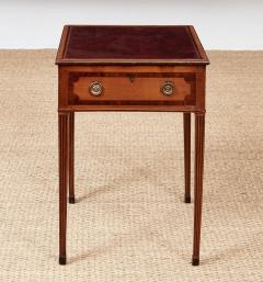 Sheraton Leather Topped Table - 4335076