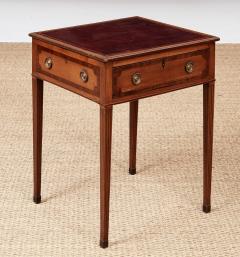 Sheraton Leather Topped Table - 4335077