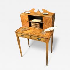 Sheraton Period Satinwood Bonheur du Jour - 4483622