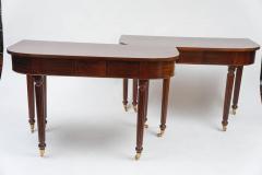 Sheraton Solid Mahogany Extending Dining Table Boston circa 1810 - 790057