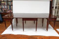 Sheraton Solid Mahogany Extending Dining Table Boston circa 1810 - 790060