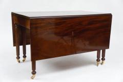 Sheraton Solid Mahogany Extending Dining Table Boston circa 1810 - 790061