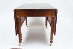 Sheraton Solid Mahogany Extending Dining Table Boston circa 1810 - 790062