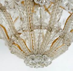 Sherle Wagner International Sherle Wagner Luninaire Flush Mount Crystal Beaded Light Fixture - 3918676