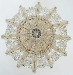 Sherle Wagner International Sherle Wagner Luninaire Flush Mount Crystal Beaded Light Fixture - 3918732