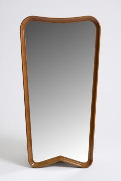 Shield Walnut Mirror - 4584589