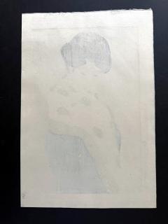 Shinsui Ito Japanese Large Woodblock Print It Looks Like Snow by Ito Shinsui - 4607773