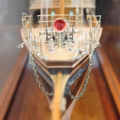 Shipbuilders model of the 2nd Marquess Conynghams Royal Yacht - 804733