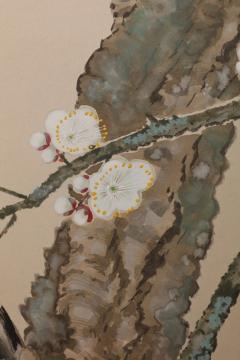Shirayama Shunp Blooming Plum Trees and Birds ca 1915 - 3995760
