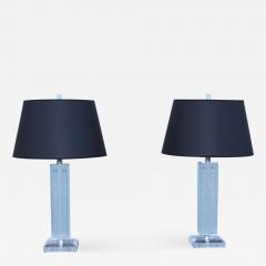 Shirley Ritts 1970s Shirley Ritts Lucite Table Lamps - 1192296