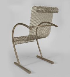 Shiro Kuramata Pair of Japanese Post War Design 1960s Steel Wire Mesh Sing Sing Armchairs - 424802
