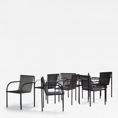 Shiro Kuramata Set of 8 chairs by Shiro Kuramata for Pastoe - 3684958