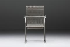 Shiro Kuramata Shiro Kuramata Steel Sing Armchair for Xo 1985 - 2430527