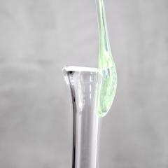 Shiro Kuramata Shiro Kuramata Vase Mod Ikebana Big in Glass by 80s - 2528693