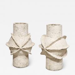 Shizue Imai Pair of Ceramic Vases - 3081863