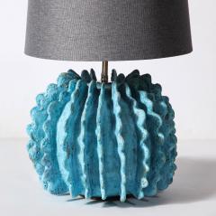 Shizue Imai Pair of Turquoise Lamps - 3072536