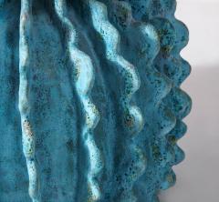 Shizue Imai Pair of Turquoise Lamps - 3072540