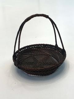 Shokosai I Hayakawa An important miniature Japanese bamboo basket by Hayakawa Shokosai I - 991506