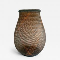 Shosei Fujitsuka Contemporary Japanese Bamboo Basket Ikebana by Fujitsuka Shosei - 4688622