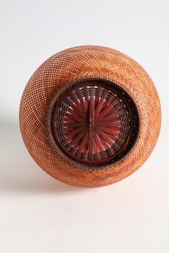 Shosei Fujitsuka Shimmering Heat Flower Basket T 4907  - 3699656