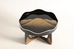 Shoso Yasuhara Offering Stand with Distant Hills and Pine Saplings 1930s - 4313111