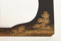 Shoso Yasuhara Offering Stand with Distant Hills and Pine Saplings 1930s - 4313114