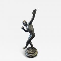 Shotputter Bronze by Louis Delapchier France 1878 1959  - 4159153